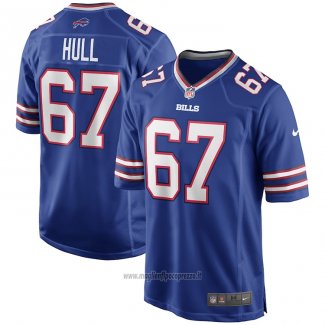 Maglia NFL Game Buffalo Bills Kent Hull Retired Blu