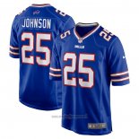 Maglia NFL Game Buffalo Bills Ty Johnson Blu