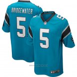 Maglia NFL Game Carolina Panthers Teddy Bridgewater Blu