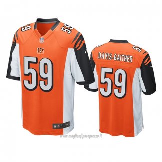 Maglia NFL Game Cincinnati Bengals Akeem Davis Gaither Arancione