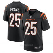 Maglia NFL Game Cincinnati Bengals Chris Evans Nero