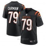 Maglia NFL Game Cincinnati Bengals Jackson Carman Nero