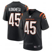 Maglia NFL Game Cincinnati Bengals Maema Njongmeta Nero