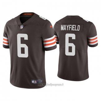 Maglia NFL Game Cleveland Browns 2020 Baker Mayfield Vapor Marrone
