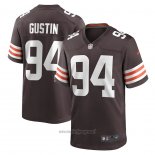 Maglia NFL Game Cleveland Browns Porter Gustin 94 Marrone