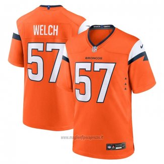 Maglia NFL Game Denver Broncos Kristian Welch Arancione