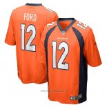 Maglia NFL Game Denver Broncos Mike Ford Arancione