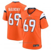 Maglia NFL Game Denver Broncos Mike McGlinchey Arancione