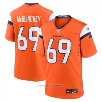Maglia NFL Game Denver Broncos Mike McGlinchey Arancione
