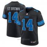 Maglia NFL Game Detroit Lions Amon-ra St. Brown 2nd Alternato Nero