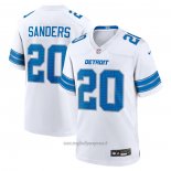 Maglia NFL Game Detroit Lions Barry Sanders Retired Bianco