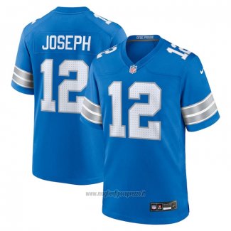 Maglia NFL Game Detroit Lions Brandon Joseph Blu Bianco