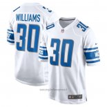 Maglia NFL Game Detroit Lions Jamaal Williams Bianco