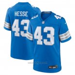 Maglia NFL Game Detroit Lions Parker Hesse Blu Bianco