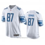 Maglia NFL Game Detroit Lions Quintez Cephus Bianco