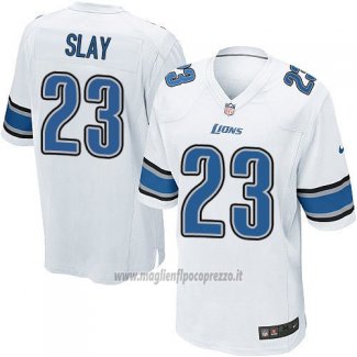 Maglia NFL Game Detroit Lions Slay Bianco