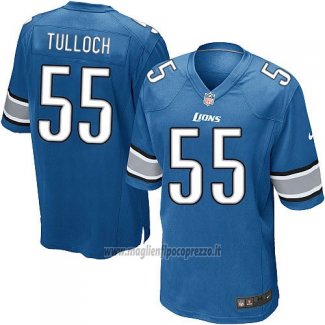 Maglia NFL Game Detroit Lions Tulloch Blu