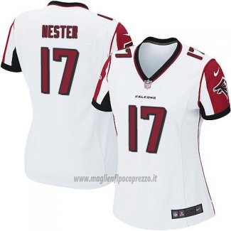 Maglia NFL Game Donna Atlanta Falcons Hester Bianco