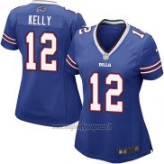 Maglia NFL Game Donna Buffalo Bills Kelly Blu