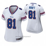 Maglia NFL Game Donna Buffalo Bills Tyler Kroft Bianco