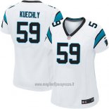 Maglia NFL Game Donna Carolina Panthers Kuechly Bianco