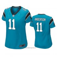 Maglia NFL Game Donna Carolina Panthers Robby Anderson Blu