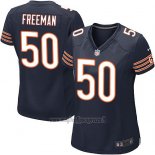 Maglia NFL Game Donna Chicago Bears Freeman Bianco Blu