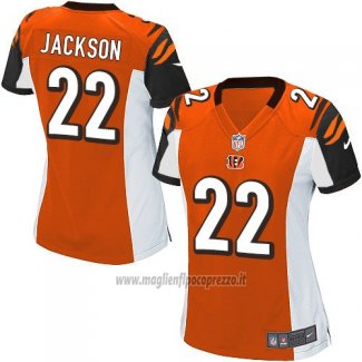 Maglia NFL Game Donna Cincinnati Bengals Jackson Arancione