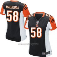 Maglia NFL Game Donna Cincinnati Bengals Maualuga Nero