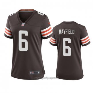 Maglia NFL Game Donna Cleveland Browns Baker Mayfield 2020 Marrone