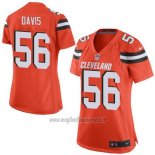 Maglia NFL Game Donna Cleveland Browns Davis Arancione