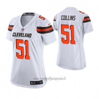 Maglia NFL Game Donna Cleveland Browns Jamie Collins Bianco