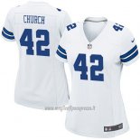 Maglia NFL Game Donna Dallas Cowboys Church Bianco