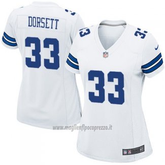 Maglia NFL Game Donna Dallas Cowboys Dorsett Bianco