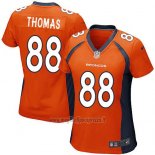Maglia NFL Game Donna Denver Broncos Thomas Arancione