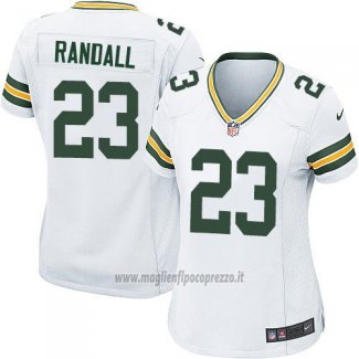 Maglia NFL Game Donna Green Bay Packers Randall Bianco