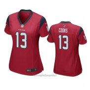 Maglia NFL Game Donna Houston Texans Brandin Cooks Rosso