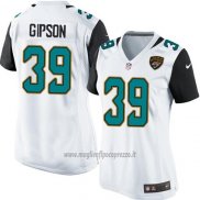 Maglia NFL Game Donna Jacksonville Jaguars Gipson Bianco