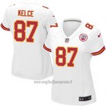 Maglia NFL Game Donna Kansas City Chiefs Kelce Bianco