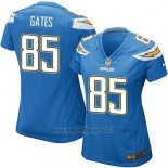 Maglia NFL Game Donna Los Angeles Chargers Gates Blu