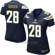Maglia NFL Game Donna Los Angeles Chargers Gordon Nero