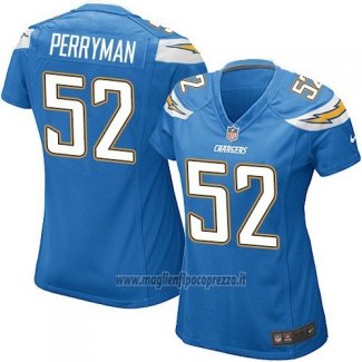 Maglia NFL Game Donna Los Angeles Chargers Perryman Blu