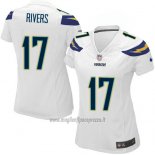 Maglia NFL Game Donna Los Angeles Chargers Rivers Bianco