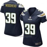 Maglia NFL Game Donna Los Angeles Chargers Woodhead Nero