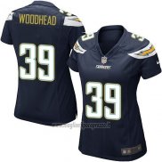 Maglia NFL Game Donna Los Angeles Chargers Woodhead Nero