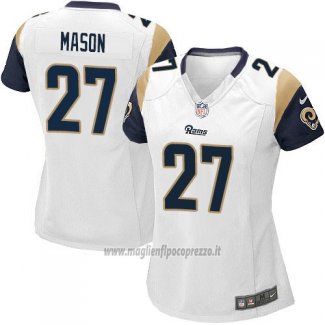 Maglia NFL Game Donna Los Angeles Rams Mason Bianco