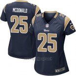 Maglia NFL Game Donna Los Angeles Rams Mcdonald Nero