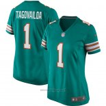 Maglia NFL Game Donna Miami Dolphins Tua Tagovailoa Alternato Verde