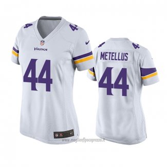 Maglia NFL Game Donna Minnesota Vikings Josh Metellus Bianco