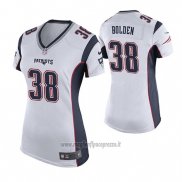 Maglia NFL Game Donna New England Patriots Brandon Bolden Bianco